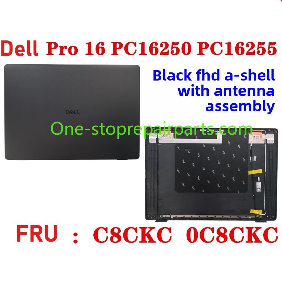 Cover case Keyboard for Dell Pro 16 PC16250 PC16255 Cover case for Dell Pro 16 PC16255 PC16250 LCD Back Cover Bezel frame topcase palmrest upper bottom HINGE 0V1T1X 0388WT 0Y55N3 099TK0 006R8M Dell laptop repair parts