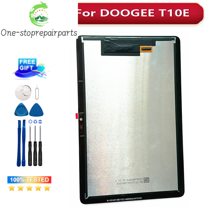 New Original 10.1 Inch 1280*800 Pixels For DOOGEE T10E Tablet LCD&Touch Screen Digitizer Display Module Replacement Other brand Tablet repair parts