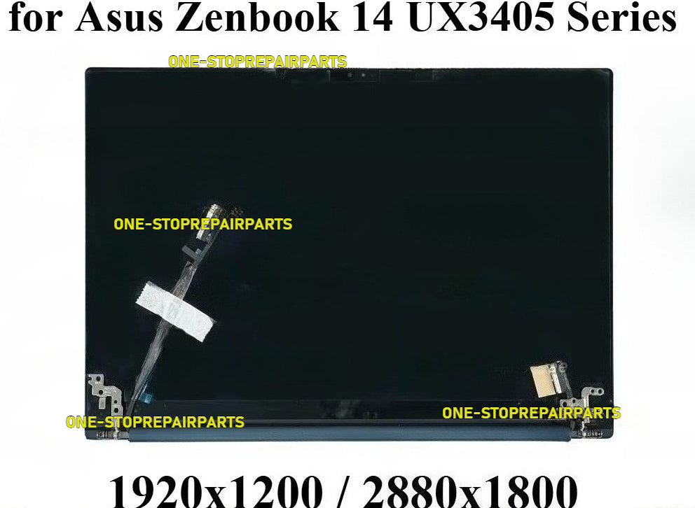 Complete Assembly for Asus Zenbook 14 UX3405 Series UX3405C UX3405M LCD Display Touchscreen Non-touch Screen OLED 2.8k 1920X1800  ASUS Laptop repair parts