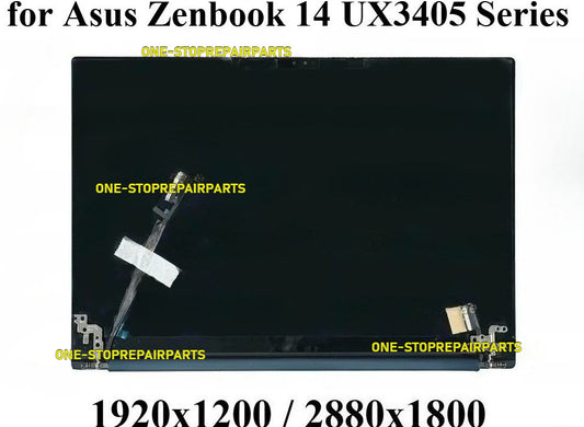 Complete Assembly for Asus Zenbook 14 UX3405 Series UX3405C UX3405M LCD Display Touchscreen Non-touch Screen OLED 2.8k 1920X1800  ASUS Laptop repair parts