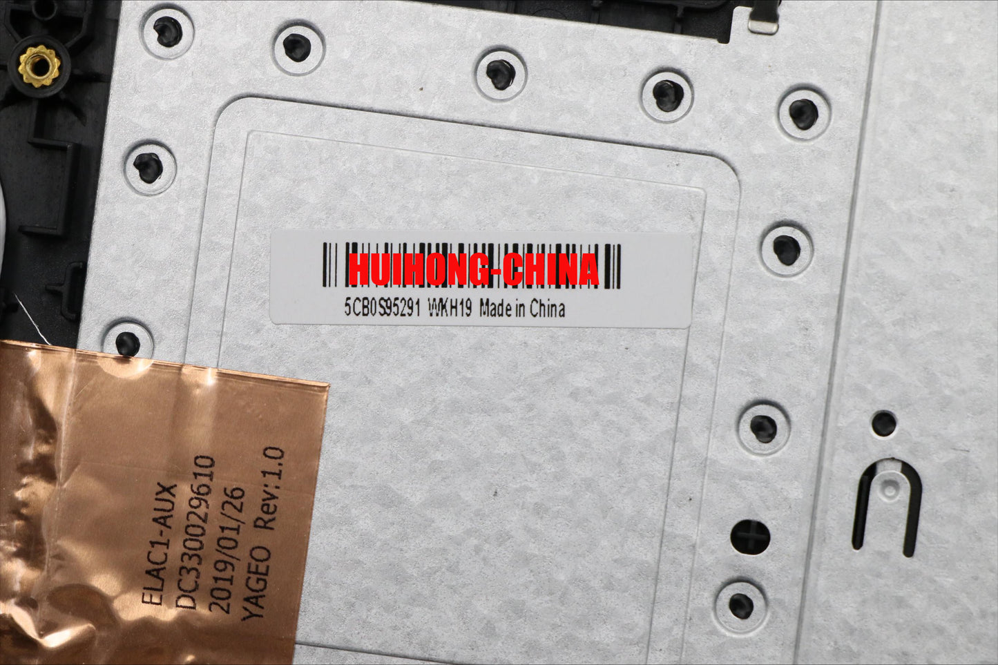 5CB0S95291 Lenovo  Keyboard Assembly 14W topcase  Case with Keyboard Touchpad  Upper Case C81MQ (US) NBL KB_US