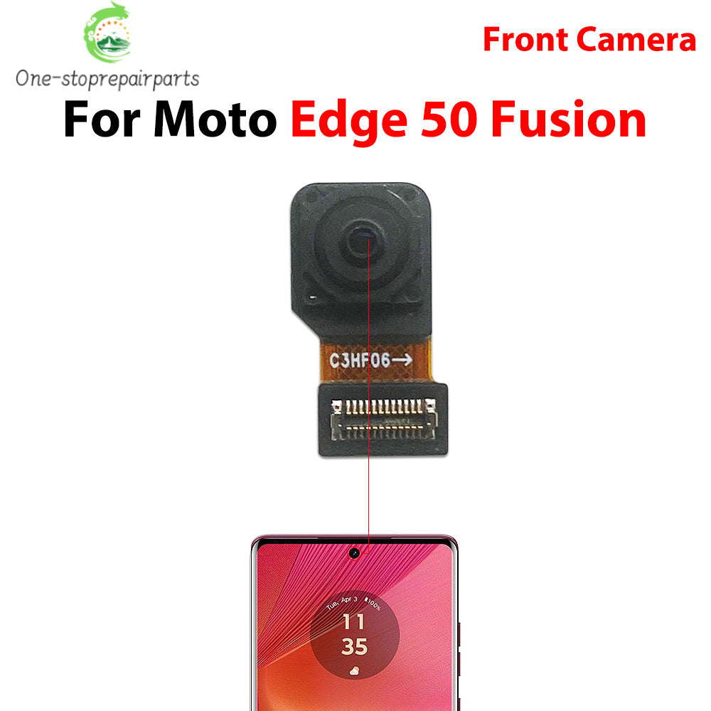 Front Camera Flex Front Back Rear Camera Module Flex Cable For Motorola Moto Edge 20 30 40 50 Neo Fusion Lite Pro Motorola phone repair parts