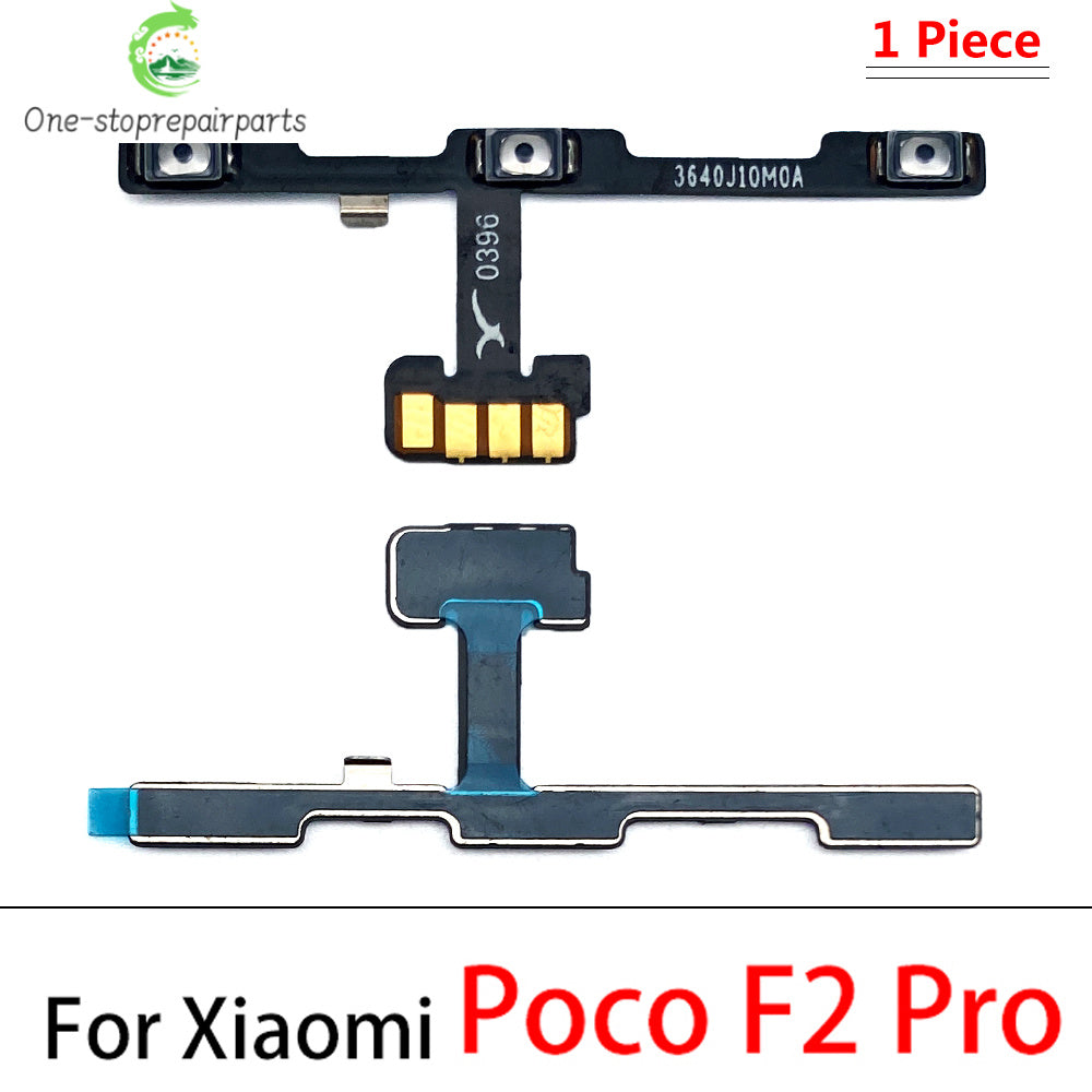 New For Xiaomi Poco F1 F2 F3 F4 F5 M3 M4 X3 X4 X5 X6 Pro 4G 5G GT Power Switch On / Off Button Volume Key Button Flex Cable  Xiaomi  Xiao mi phone repair parts