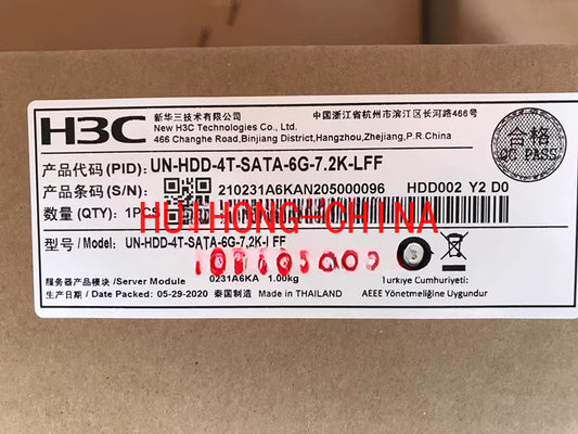 Servicer H3C/H3C 0231A6KA 4TB 6G SATA 7.2K 3.5 Hard Drive 0231A7MX