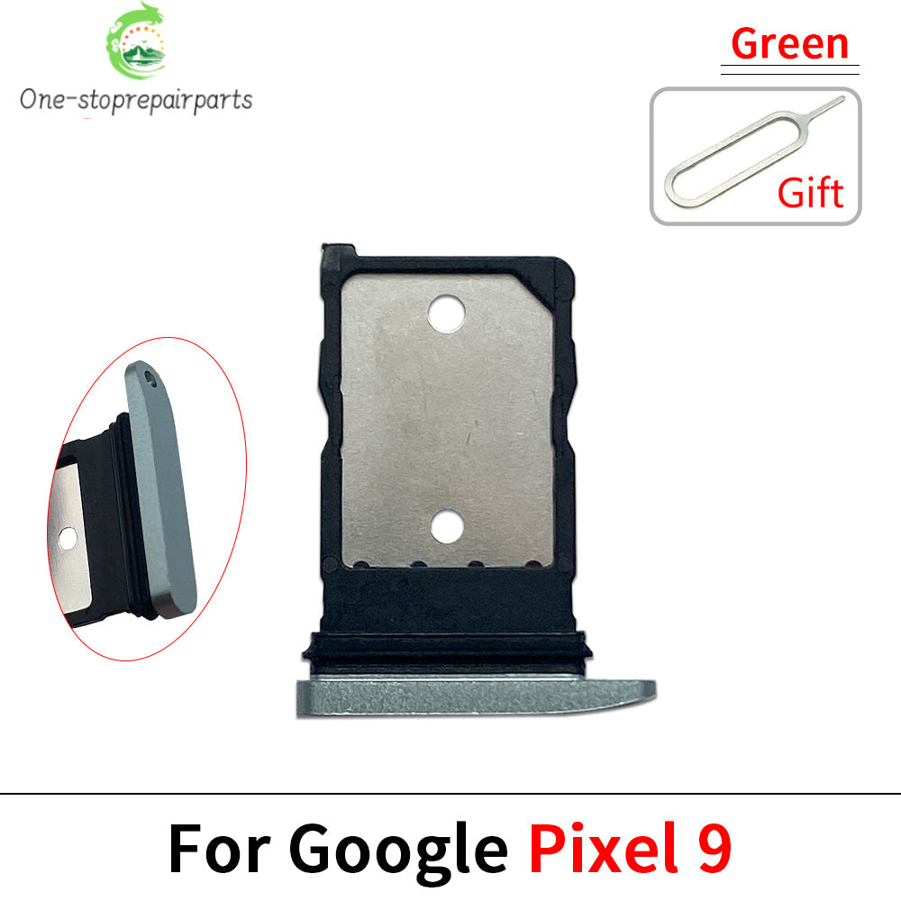 New For Google Pixel 9 / Pixel 9 Pro / Pixel 9 Pro XL Micro Nano SIM Card Holder Tray Slot Holder Adapter Socket Google Pixel phone repair parts