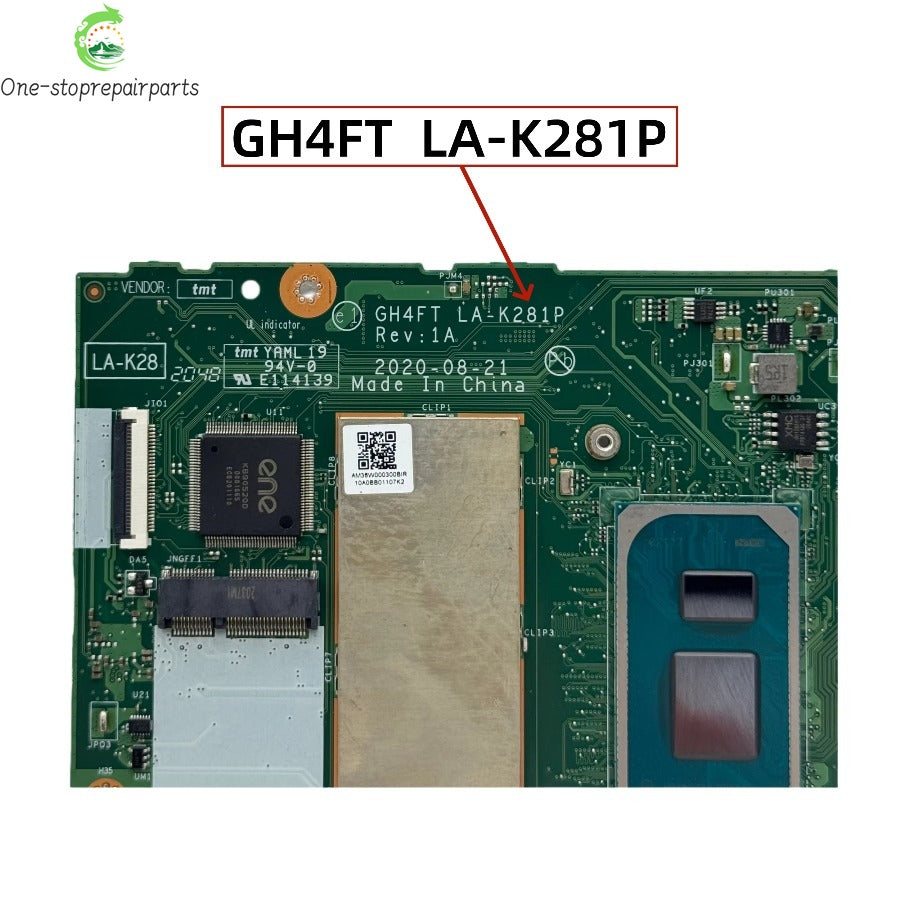 GH4FT LA-K281P For Acer Swift SF314-59 N19C4 Laptop Motherboard With i5-1135G7 i7-1165G7 CPU 8G/16GB-RAM NB.A0P11.003 NBA0P11006 Acer laptop repair parts