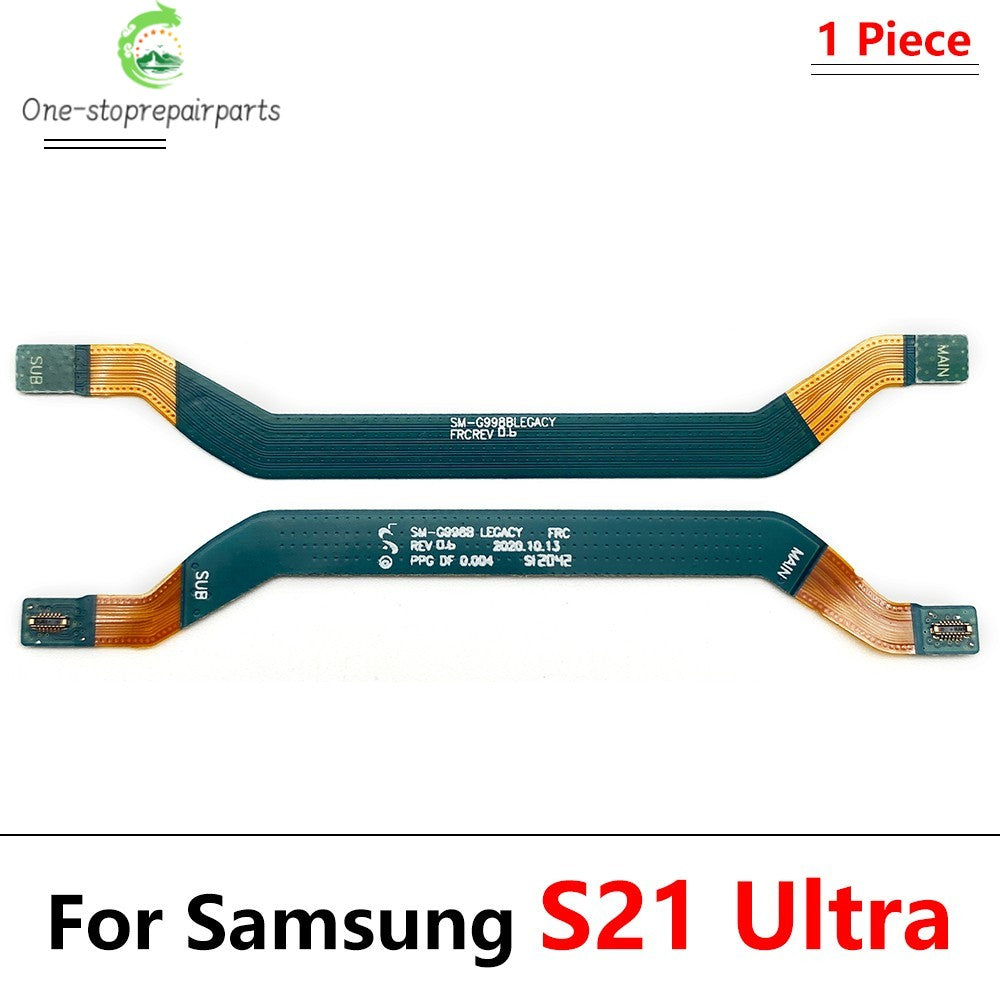 10Pcs, New For Samsung S20 S21 S22 S23 S24 Plus Ultra 4G 5G Signal Antenna Main Board Connector LCD Motherboard Flex Cable Samsung phone repair parts