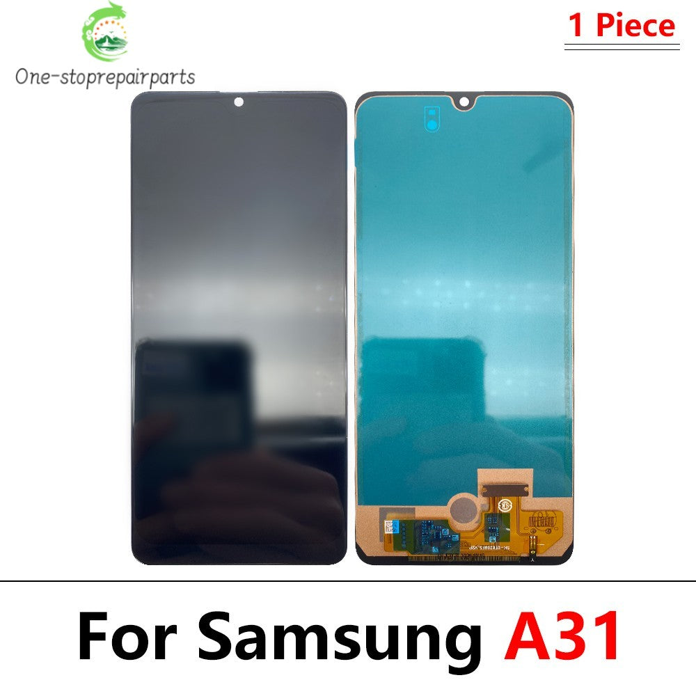 5Pcs, New LCD Display With frame Touch Digitizer Assembly For Samsung A31 A51 A20 A30 A30s Screen Replacement Samsung phone repair parts