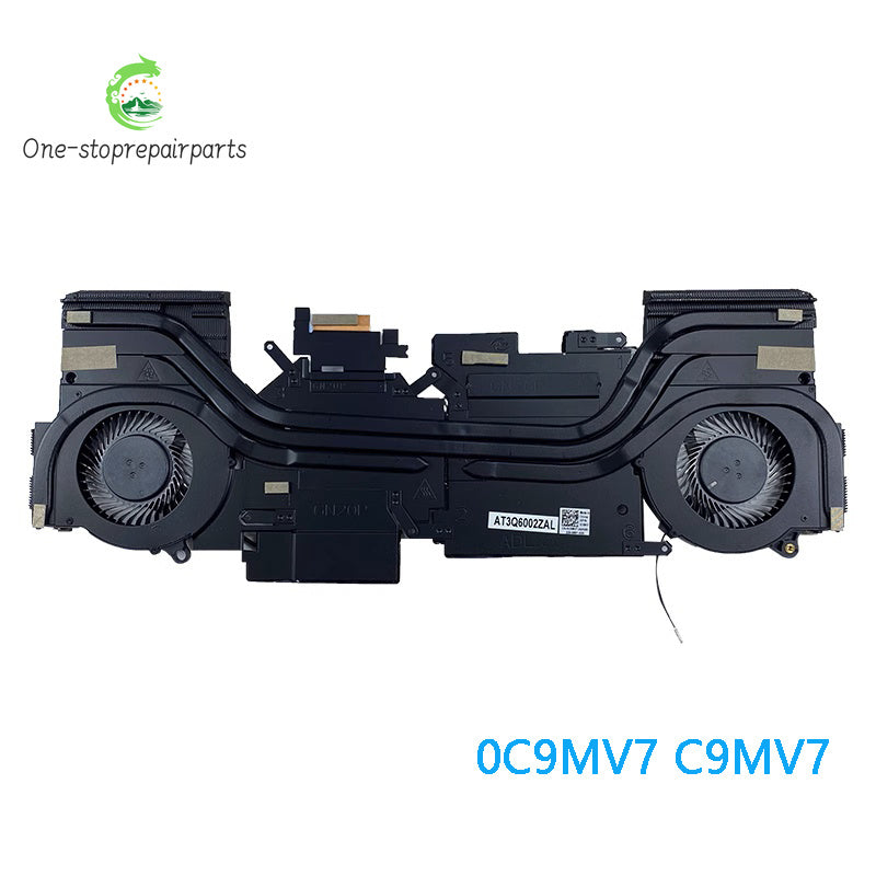 NEW Original LAPTOP CPU GPU Cooling Fan With Heatsink For DELL Alienware M15 R6 R7 0C9MV7 Dell laptop repair parts