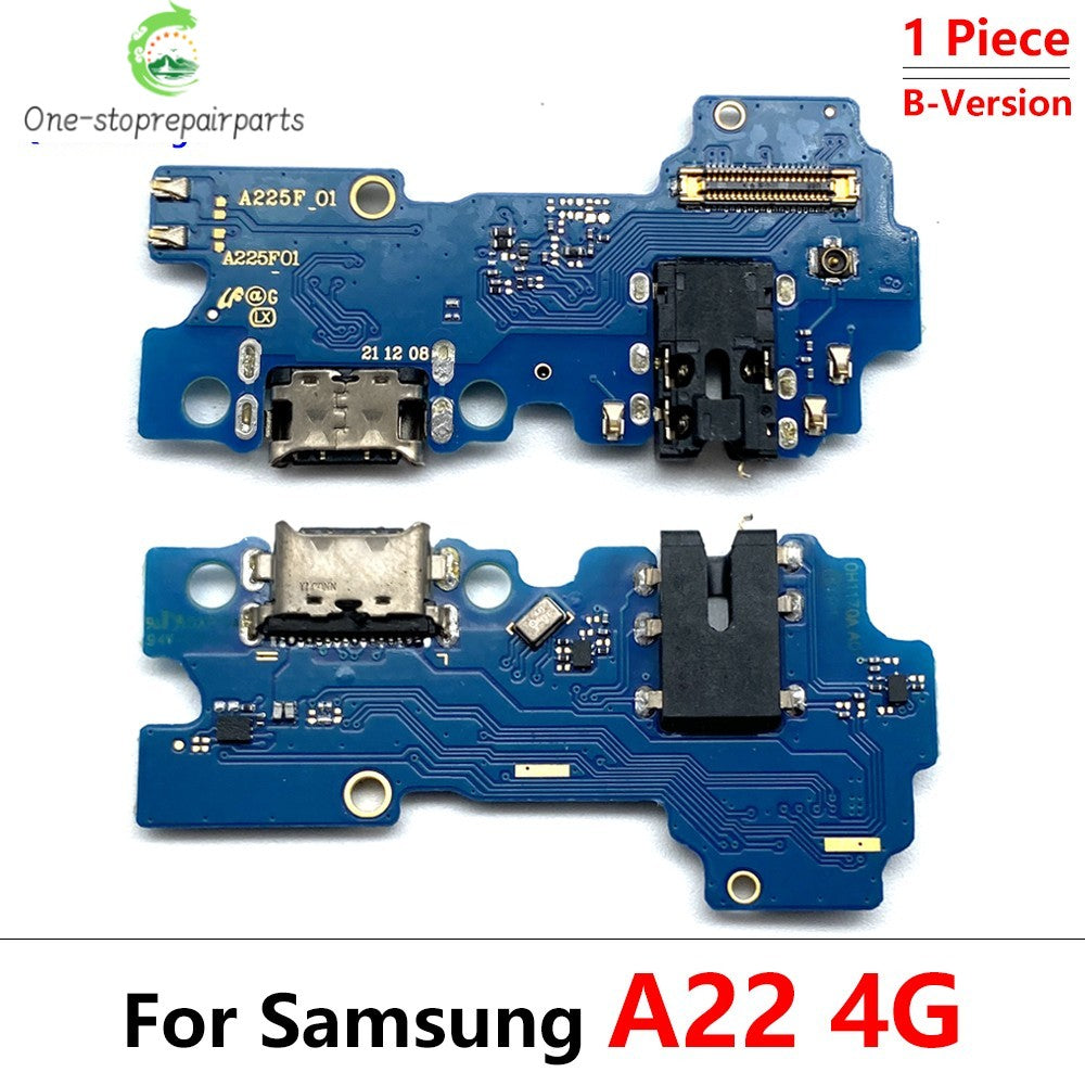 USB Charging Port Dock Charger Connector Board Flex Cable For Samsung A22 A32 A12 A02 A03s A02s A03 A04 A04s A04E A05 A05s 4G 5G Samsung phone repair parts