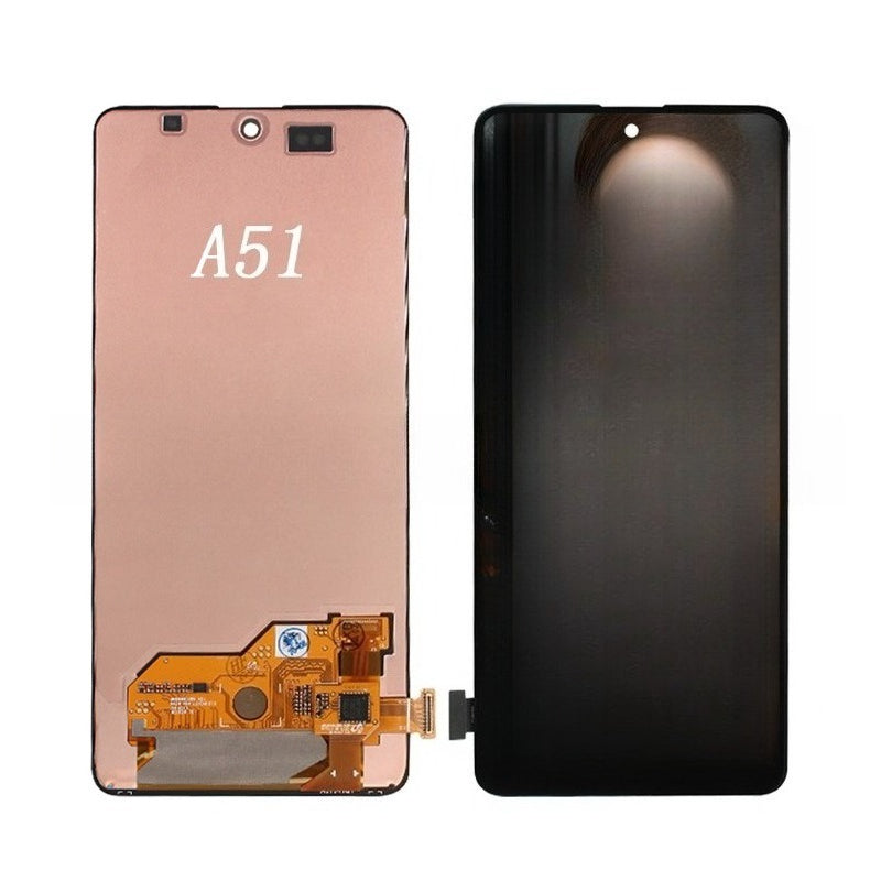 LCD touch screen assembly  for Samsung A51 4G screen assembly A515 LCD screen inner and outer screen touch screen LCD mobile phone display with frame digitizer glass panel display
