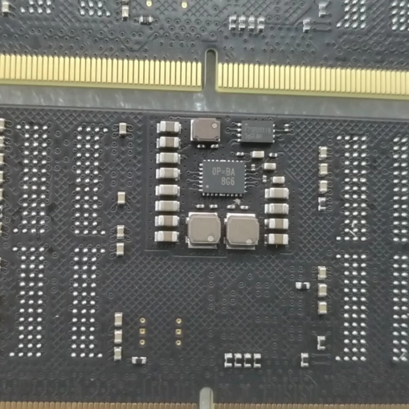 GEN5 5TH PCB baseplate board DDR5 8-bit single-sided 8pin notebook Laptop PCB baseplate with small materials Tinned with Resistor and Capacitor  repair tools