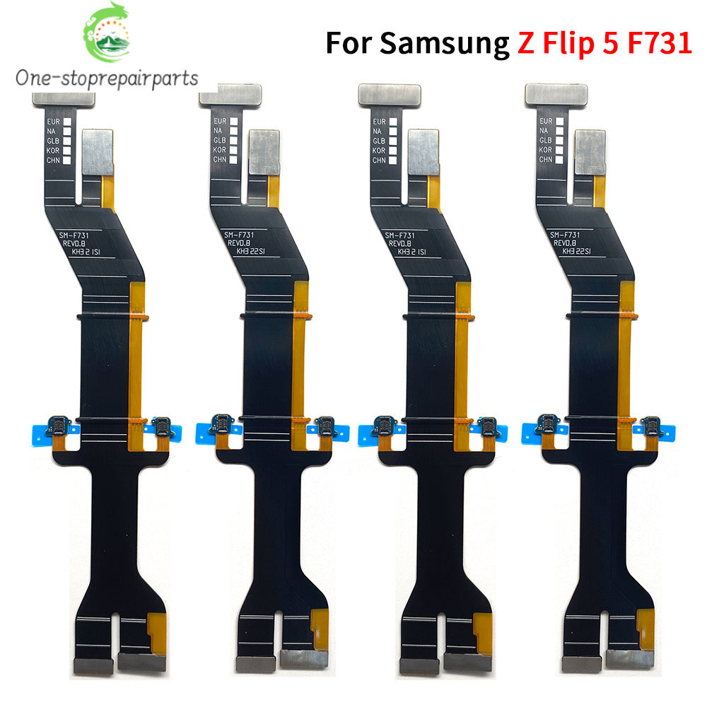 New Spin Axis Flex For Samsung Z Flip 1 2 3 4 5 F700 F707B F711 F721 F731 5G MainBoard Connector LCD Display USB Flex Cable Samsung phone repair parts