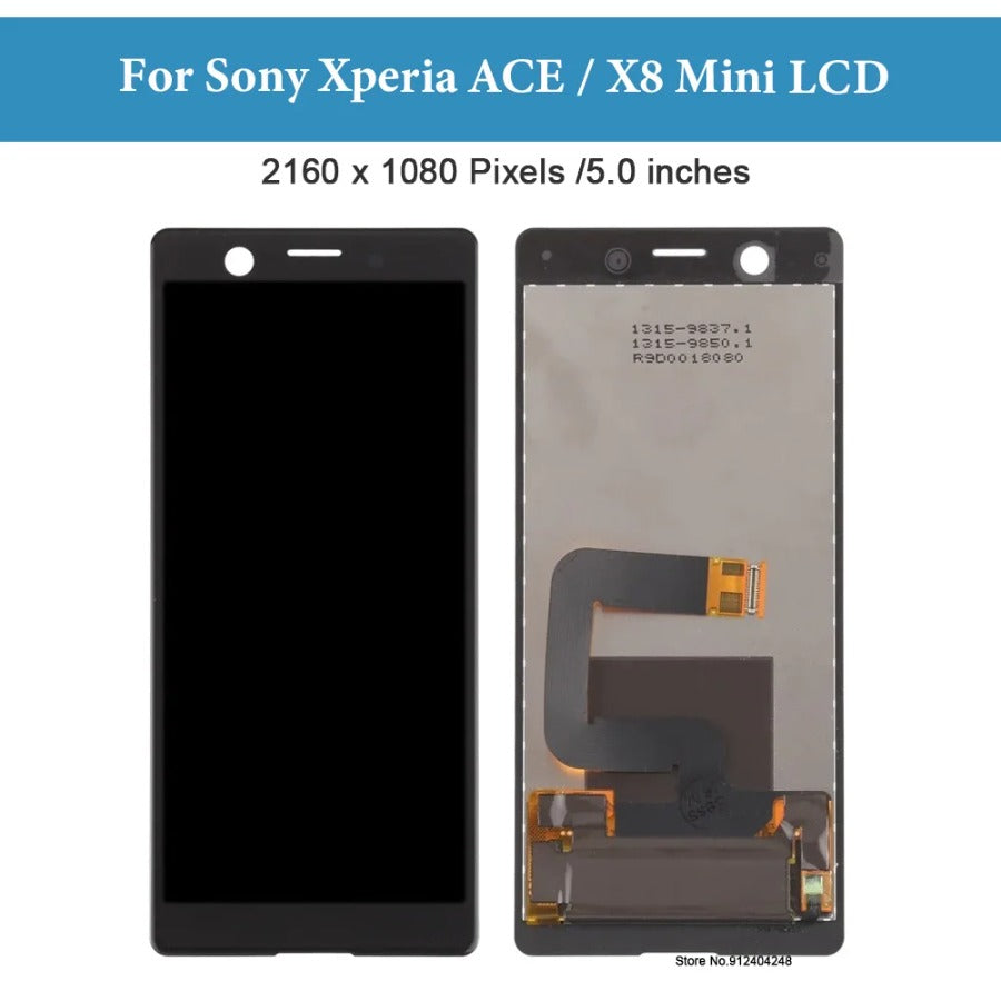 Original LCD Screen For Sony Xperia ACE x8 mini LCD Display Digitizer Full Assembly For Sony Xperia 8 Mini LCD Replacement Parts Sony phone repair parts