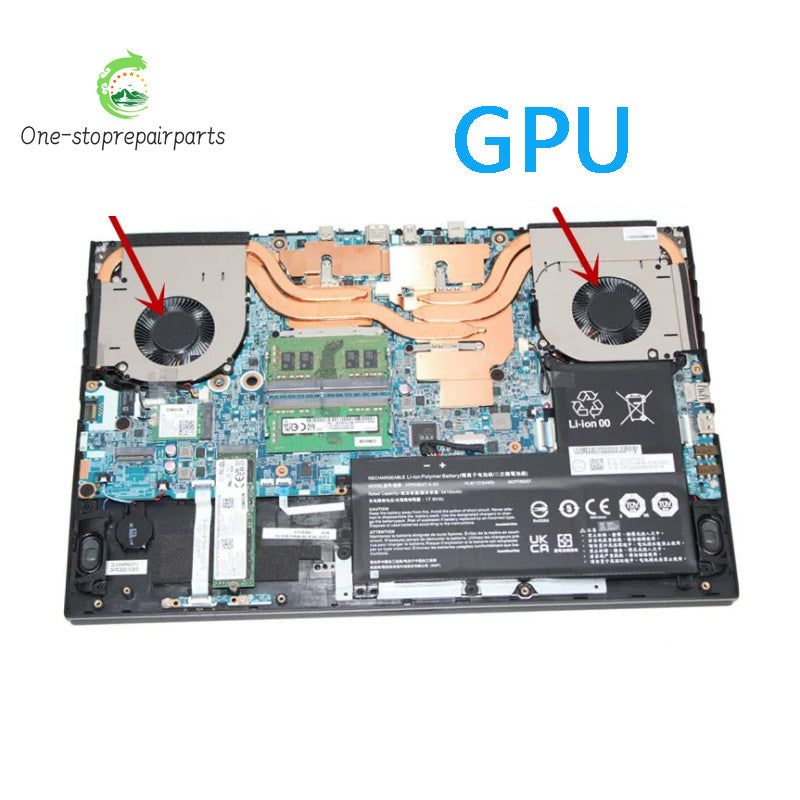 NEW ORIGINAL Laptop CPU GPU Cooling Fan For GIGABYTE RC56 G5 G6 KF KF5 MF GIGABYTE laptop repair parts
