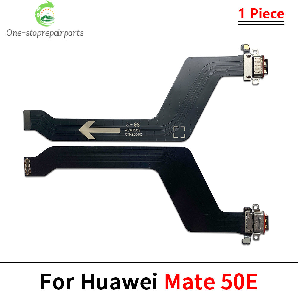 Dock Connector USB Charger Charging Board Port Flex Cable For Huawei Mate 40 50 50E 60 Pro P50 P60 P50E Pura 70 Pro Huawei phone repair parts
