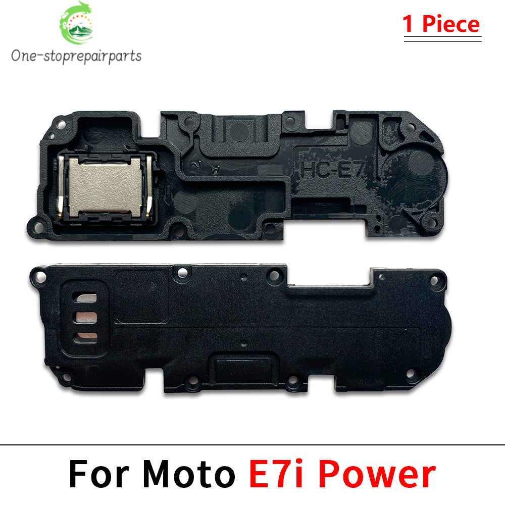 10Pcs, Loud Speaker Loudspeaker Ringer For Moto E20 E22 E13 E32 E30 E40 E6 E7 Plus Play E6s E7i Power Ringer Buzzer Flex Cable Motorola phone repair parts
