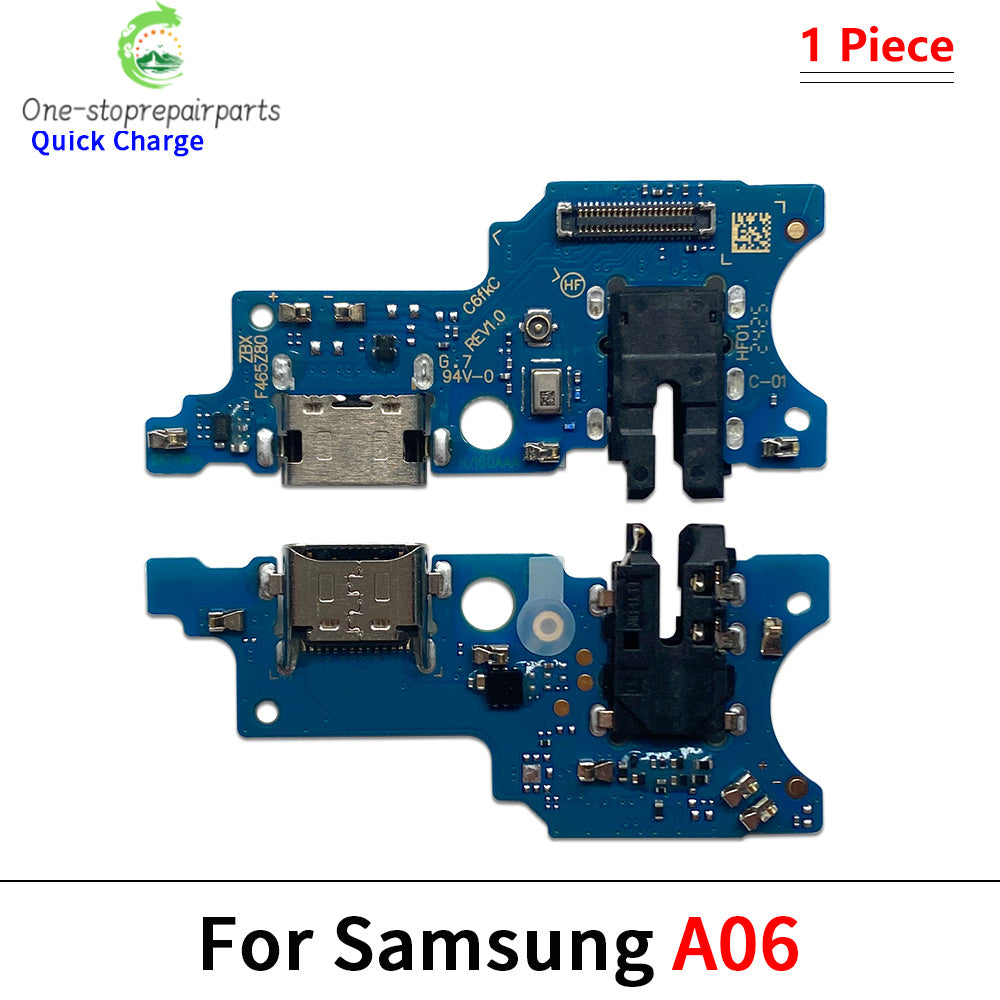 New For Samsung A06 A16 A26 A56 A07 A17 A37 A57 4G 5G Dock Connector Micro USB Charger Charging Port Flex Cable Microphone Board Samsung phone repair parts