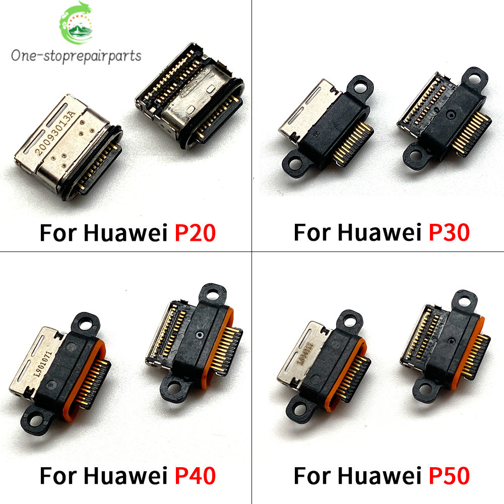 New USB Jack Charging Socket Charger Port Dock Connector For Huawei P20 P30 P40 P50 Pro Lite Plus 5G Huawei phone repair parts