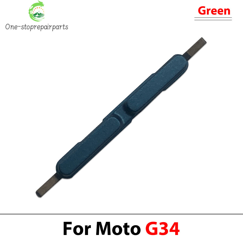 Side Key Power and Volume Button Key For Motorola Moto G04 G14 G24 G34 G54 G84 Replacement Parts Motorola phone repair parts