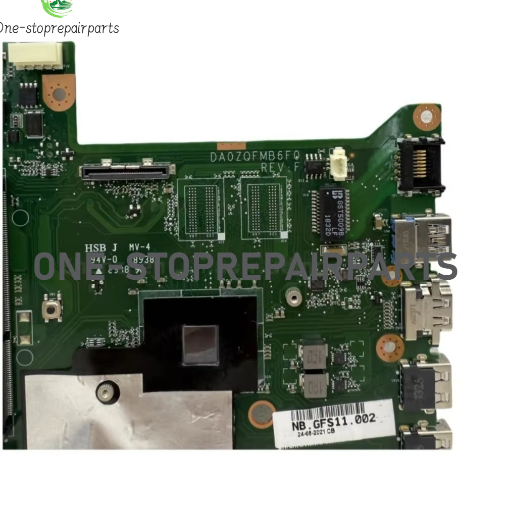NBGFS11002 For Acer Asprie ES1-432 Laptop Motherboard DA0ZQFMB6F0 With N3350 CPU 100% Fully Tested Acer laptop repair parts