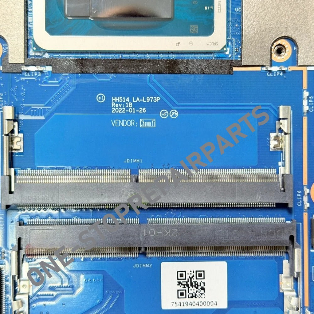 HH514 LA-L973P Mainboard for Acer Nitro AN515-58 laptop motherboard with I5-12TH i5-12500H  i7-12700H  CPU RTX3050/RTX3050TI 4G GPU NBQFH11005 100% Tested Full  Acer laptop repair parts