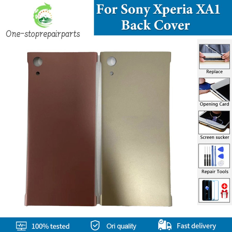 AAA+ Quality Back Cover For Sony Xperia XA1 Back Battery Cover G3116 G3121 G3112 G3123 G3125 Rear Door Housing Case Replacement Sony phone repair parts