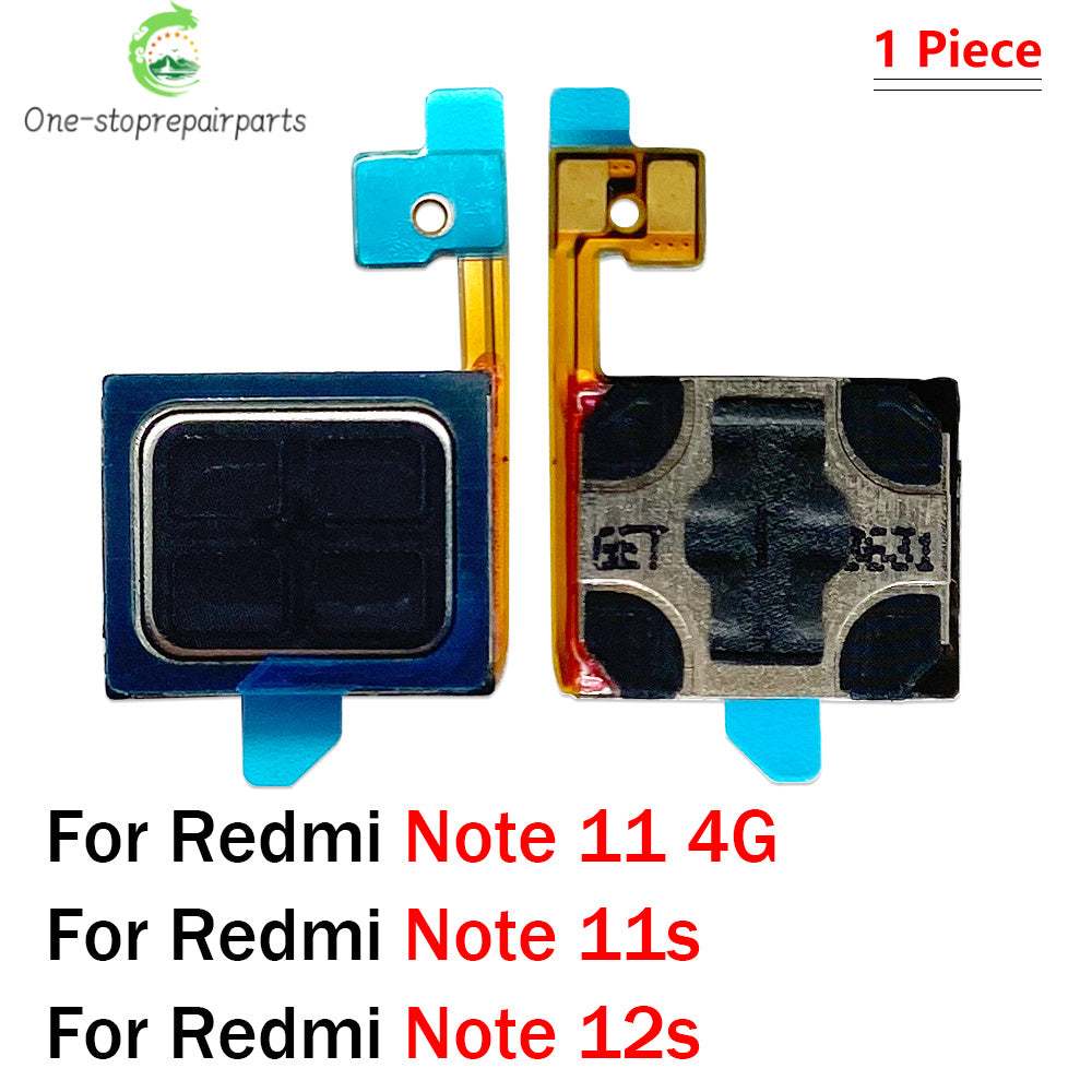 10Pcs, Earpiece Ear Speaker Sound Receiver Flex Cable For Xiaomi Redmi Note 10 10s 11 11s 12 12s 13 Pro Plus 4G 5G  Xiaomi  Xiao mi phone repair parts