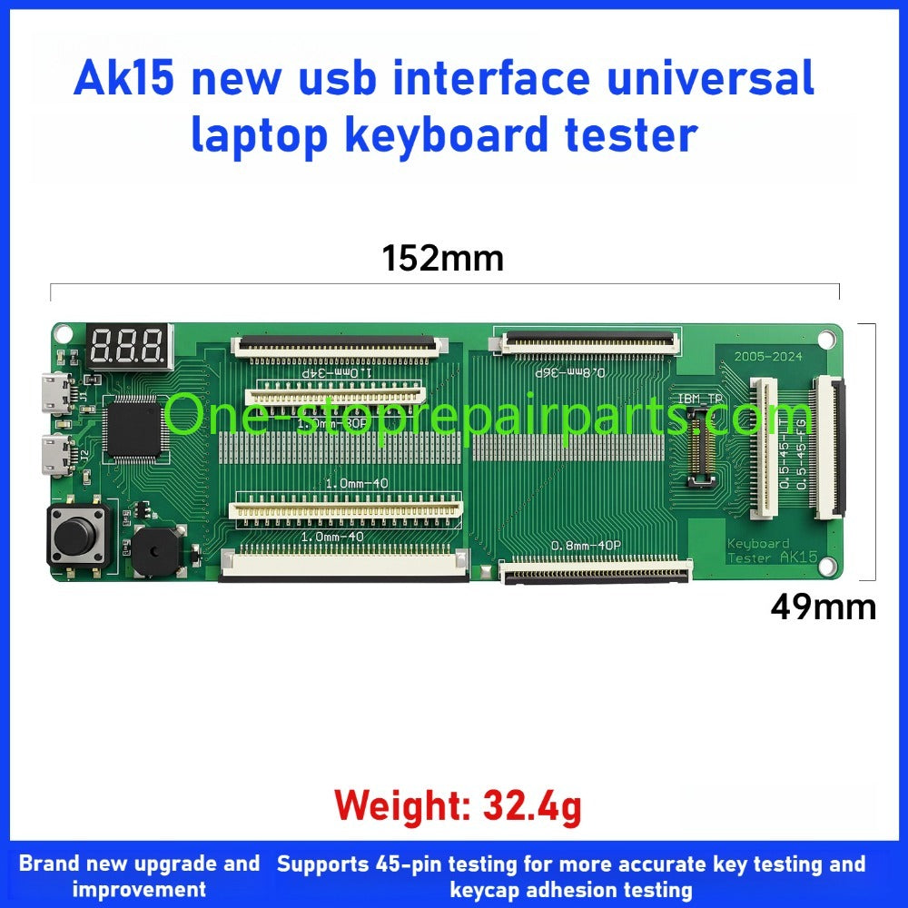 USB port connector Universal Laptop Keyboard Testing device Testing Keyboard Tools Laptop Keyboard Test Repair Tools