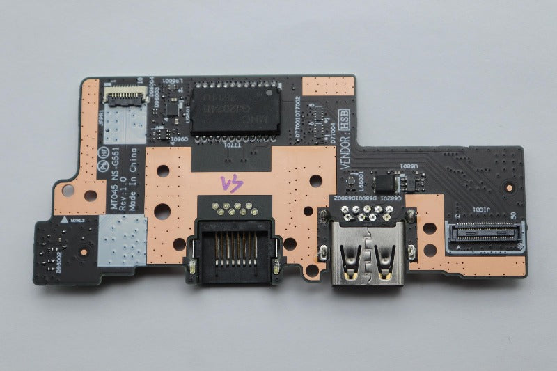 Genuine IO Board For Lenovo ThinkPad  T14 Gen6 5C51R91755 NS-G561 NSG561 MT040 T14IO/B MP DA30001  IO CABLE Lenovo laptop repair parts