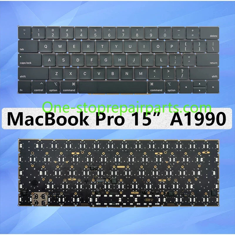 2018 New A1989 A1990 Keyboard US UK English for Macbook Pro 13" 15" Keyboard MR9Q2 MR932 MR942 EMC 3124 EMC 3215 Macbook repair parts