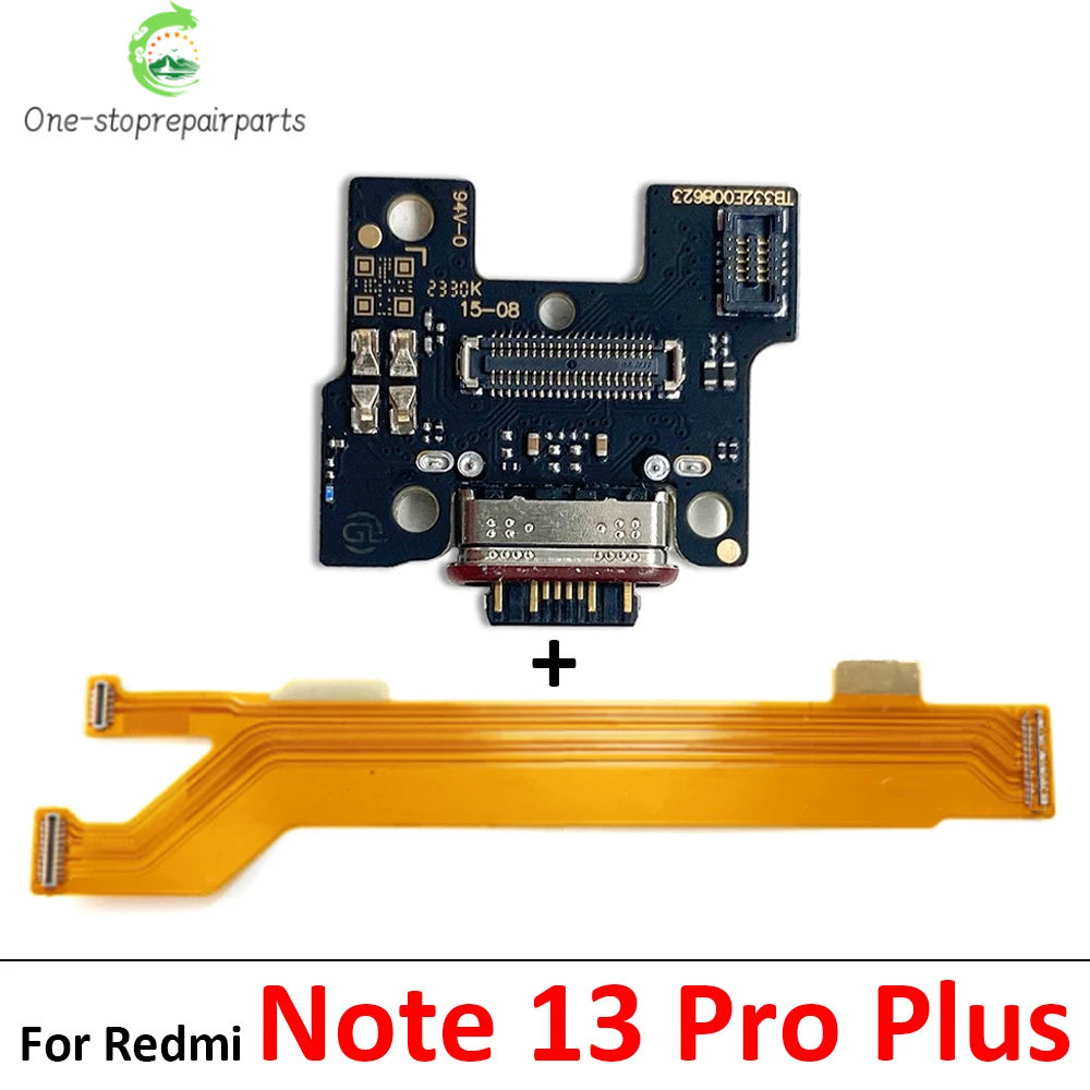 For Xiaomi Poco X5 X6 Pro Redmi Note 12 13 Pro Plus 4G 5G Dock Connector USB Charger Charging Port Flex Cable Board With Micro  Xiaomi  Xiao mi phone repair parts