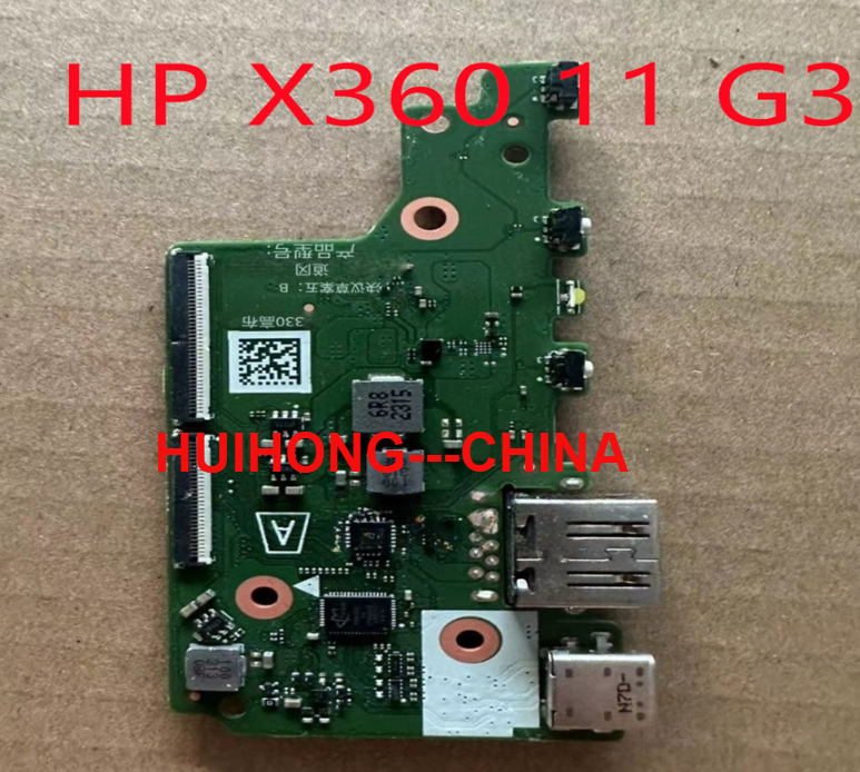 HP FORTIS X360 11 G3 Chromebook N38877-001 USB board  Daughterboard DA0GANTB6B0 REV:B  forhp