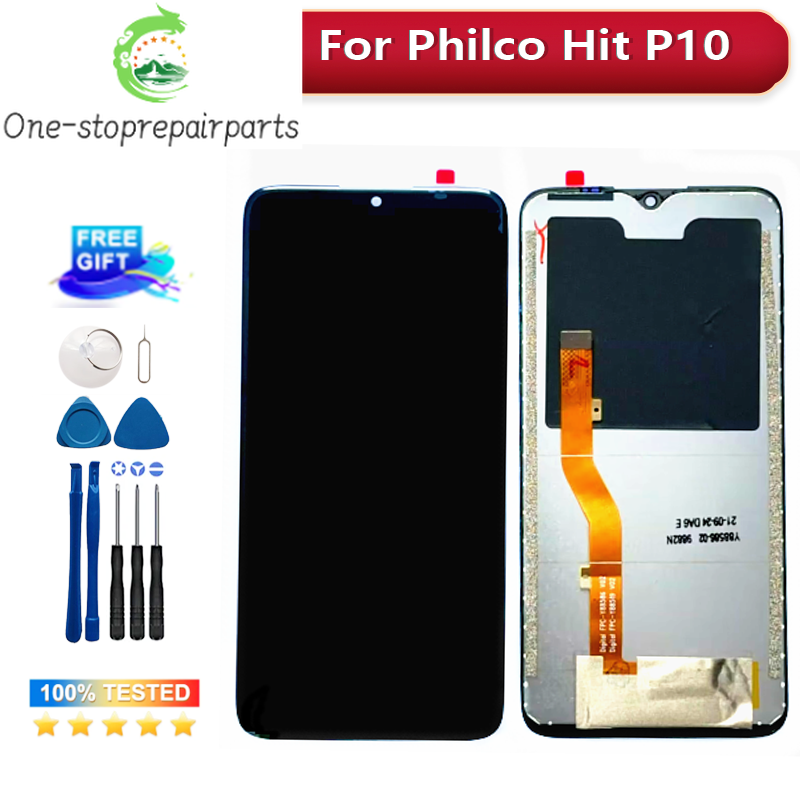 6.2inch For Philco Hit P10 LCD Assembly Display + Touch Screen Panel Replacement for Philco Hit P10a Cell Phone Other brand Phone repair parts