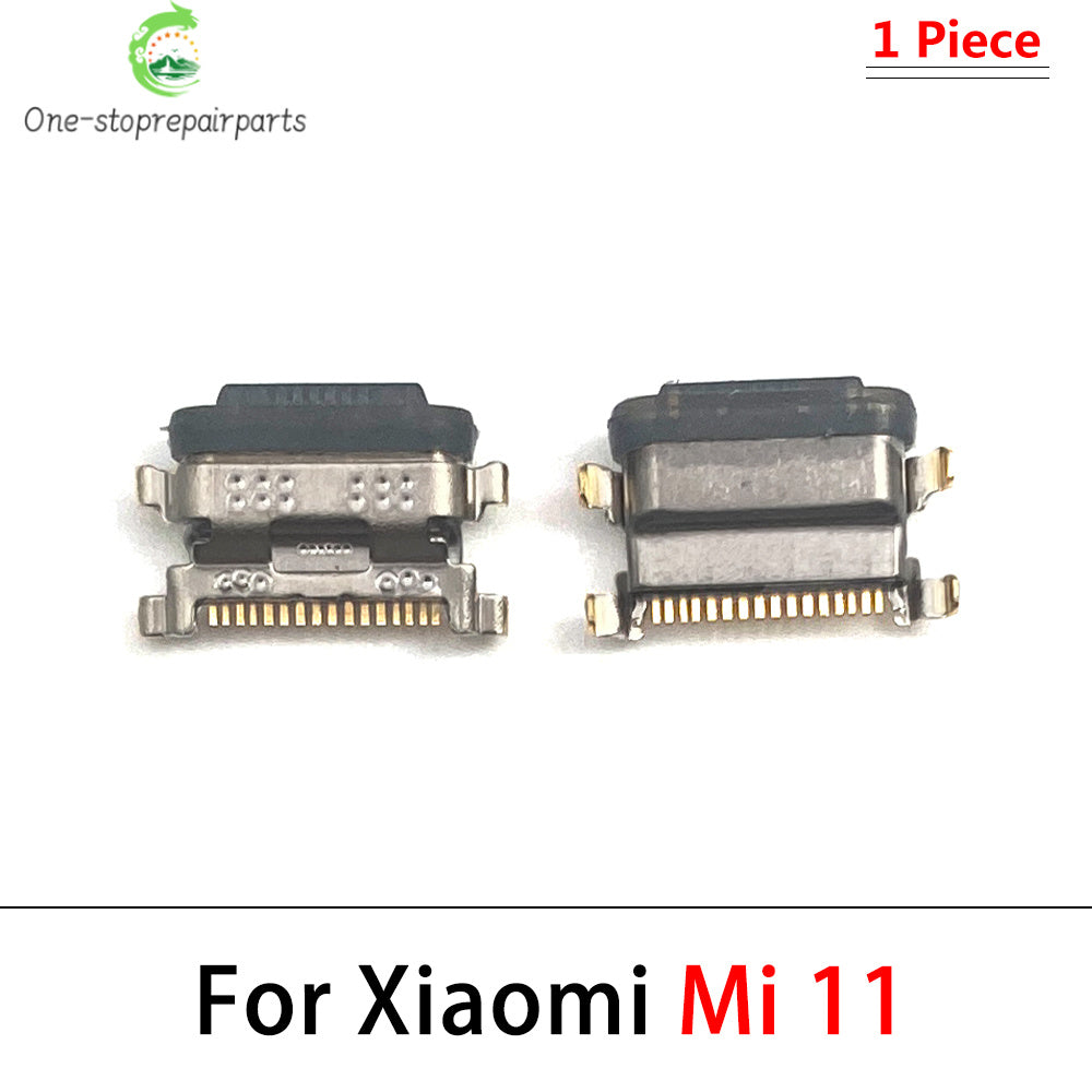 100Pcs New For Xiaomi Mi 8 9 Se 9T 10 10T 11 11T 12 Lite Pro Mi A1 A2 A3 Charger Micro USB Charging Port Dock Connector Socket  Xiaomi  Xiao mi phone repair parts