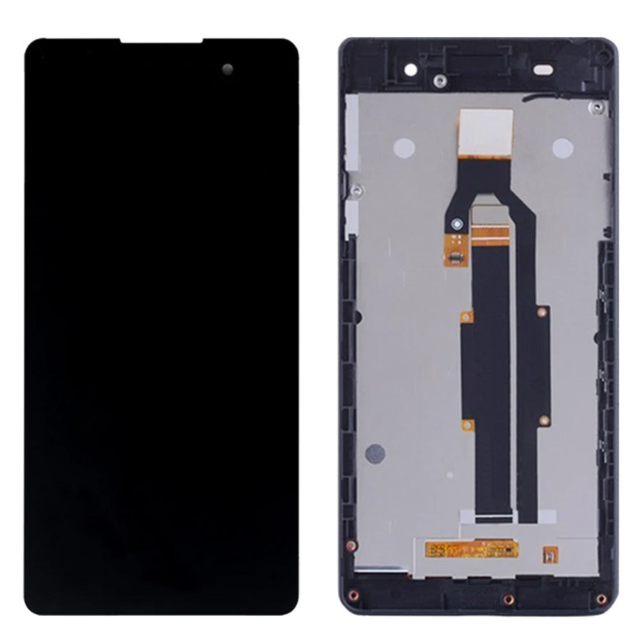 5.0" Original LCD Display For Sony Xperia E5 LCD Display Touch Screen Digitizer Assembly For Sony E5 F3311 F3313 With frame Sony phone repair parts