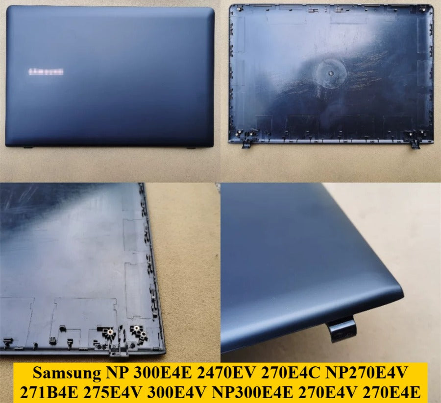 Cover case for Samsung NP 300E4E NP300E4V 2470EV 270E4C NP270E4V 271B4E 275E4V 300E4V NP300E4E 270E4V 270E4E lcd back housing bezel frame upper palmrest keyboard bottom hing cover case Samsung laptop repair parts