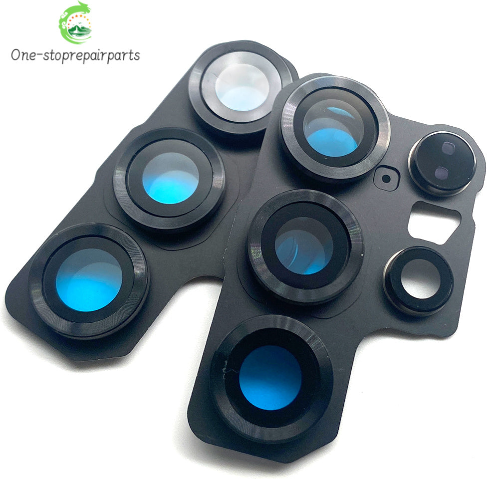 New Rear Camera Glass Lens Cover With Frame Holder For Samsung S20 S21 S22 S23 S24 S25 Plus Ultra 4G 5G Replacement Parts Samsung phone repair parts