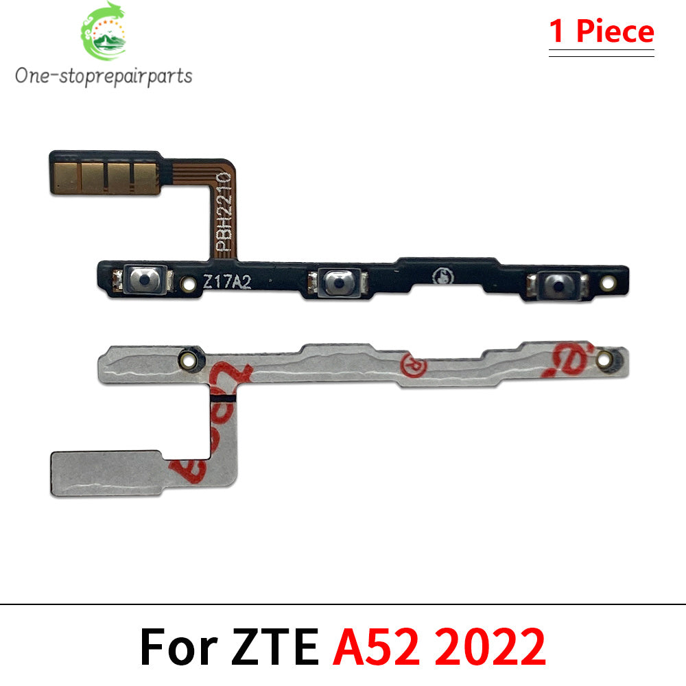 Volume Button Power Switch On Off Button Flex Cable For ZTE A33s A34 A51 A52 A53 A54 A71 A72 A73 Pro 4G 5G 2022 ZTE phone repair parts