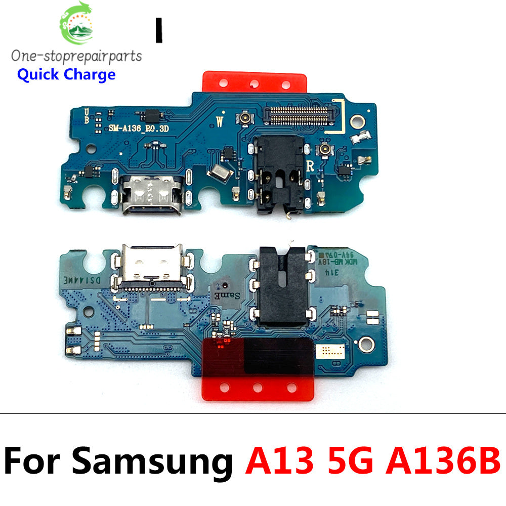 USB Charging Port Microphone Dock Connector Board Flex Cable For Samsung A13 4G 5G A136B A316 A135 A135F Repair Parts Samsung phone repair parts
