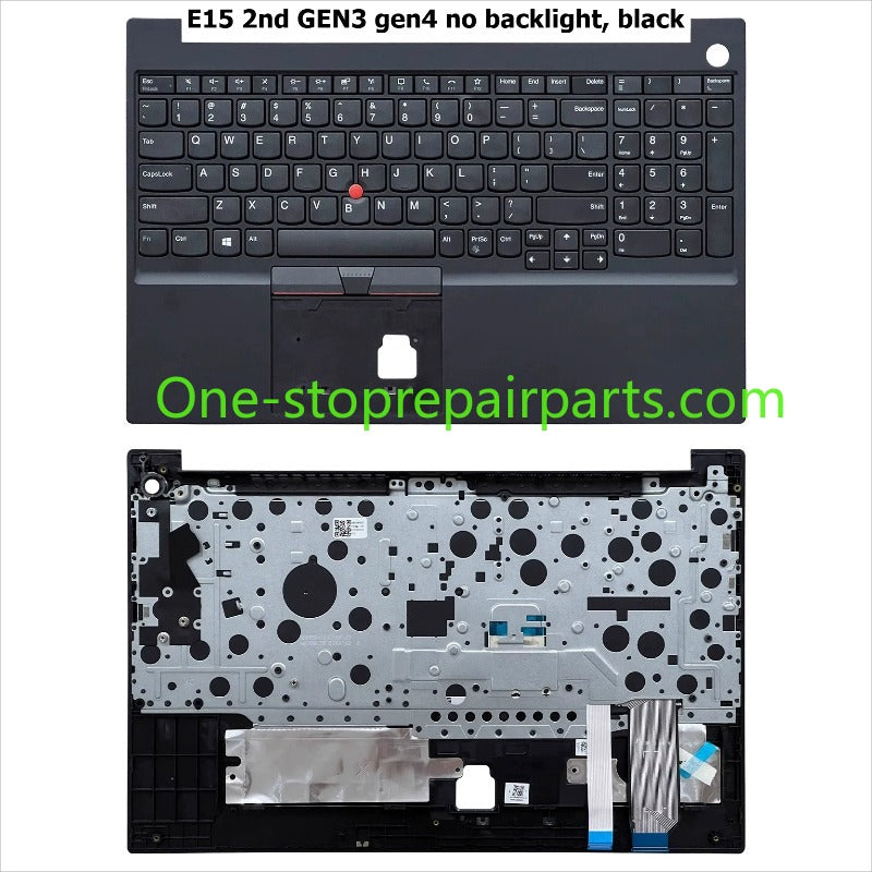 Upper case keyboard for Thinkpad E14 R14 2nd E15 S3 gen2 GEN3 GEN4 topcase palmrest C cover 5M11A35060 5M11A35548 5M11A35336