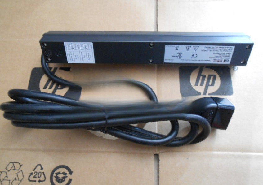 Servicer HP HPE AF500A PDU Expansion Strip with 2 Patch Boards 417585-001 411273-002