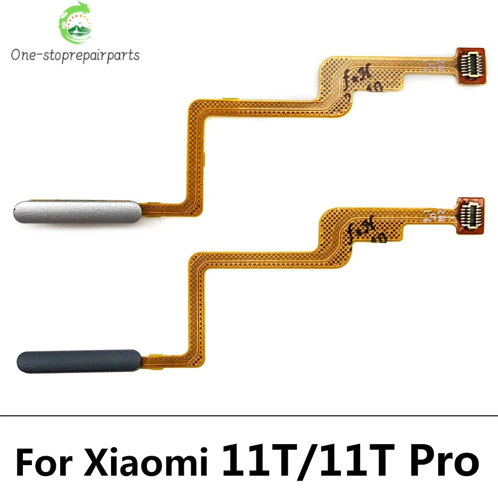New  For Xiaomi Mi 10T 11T Pro / Mi 11 Lite Fingerprint Sensor Home Return Key Menu Button Flex Cable Replacement Parts  Xiaomi  Xiao mi phone repair parts