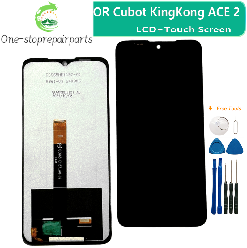 6.56 Inch Original 100% Gurantee For Cubot KingKong ACE 2 KINGKONG ACE 3 LCD Display Touch Screen Asembly Replacement +tools Other Brand Phone repair parts