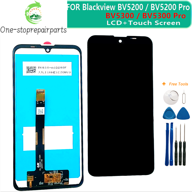 6.1inch LCD Display For Blackview BV5200 BV5300 Pro LCD Display Touch Screen Digitizer Assembly Screen FOR BV5200PRO Replacement Blackview phone repair parts