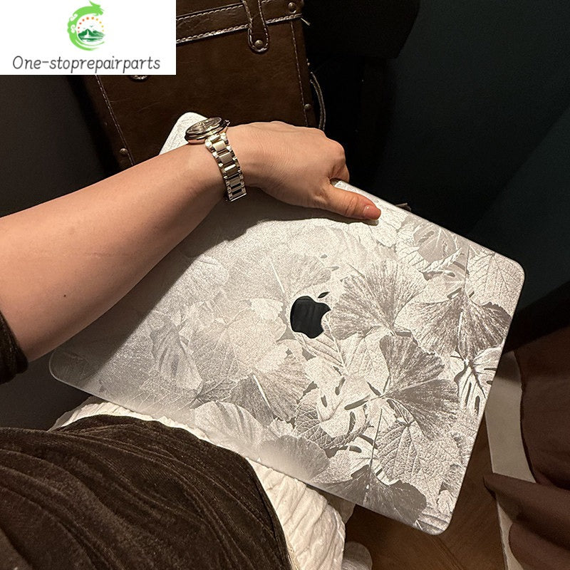 2026 M5Pro silver 2025 for neo Apple notebook macbookair protective case M4 leather 13macbook protective case m3 computer case M2M1 ultra-thin 14-inch 16 soft 15 Laptop accessories