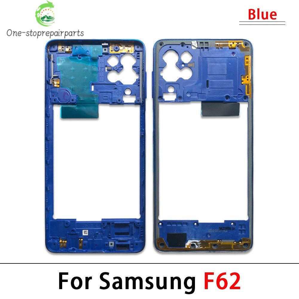 New Middle Frame For Samsung M23 M52 M53 M51 M54 M62 M35 5G M526B M536B M625F Door Housing Bezel Repair Parts Samsung phone repair parts