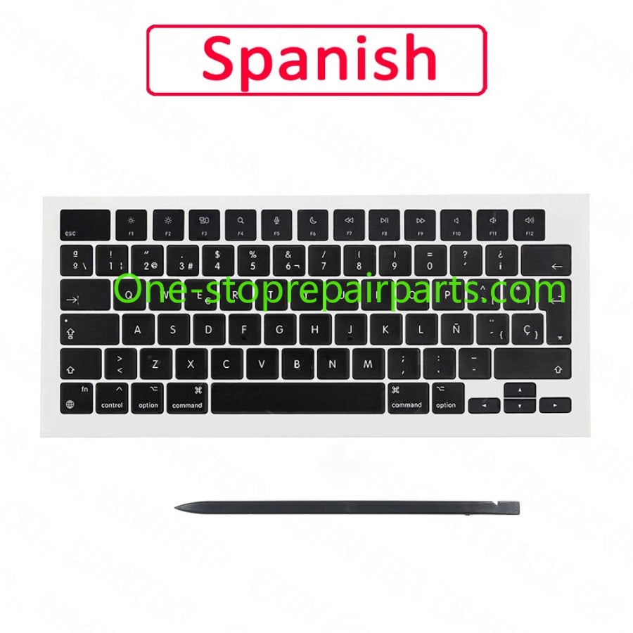 Laptop A2681A3113 A2941 A3114 Keys Keycaps for Macbook Air M2 M3 Retina 13.6" 15.3" Key Cap Keyboard Repair Black Blue Macbook repair parts