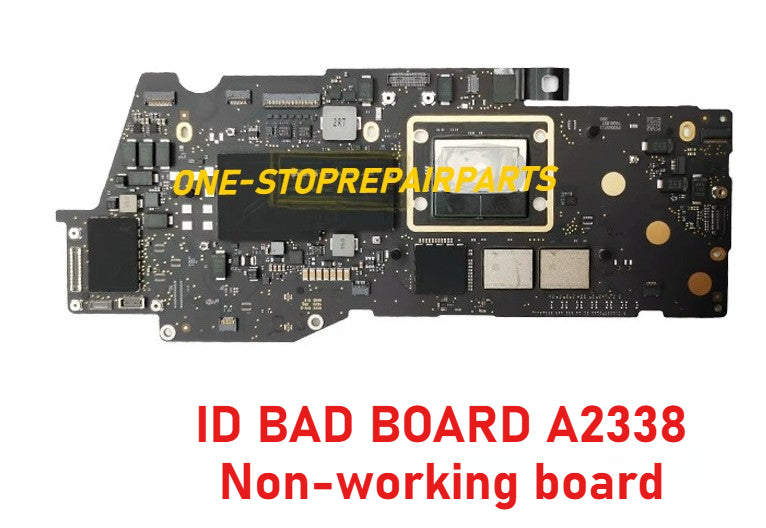 NO working ! ID BAD Donor board for MacBook A2337 A2338 A2681 A3113 A2941 A3240 A2442 A2918 A1932 A2159 128G 256G 512G ID non working logic motherboard for repair chips remove using  Macbook repair parts