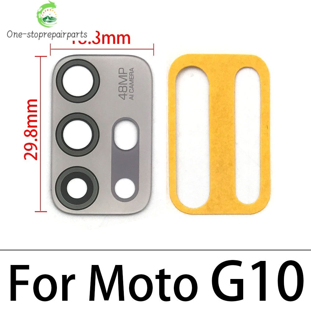 Camera Glass For Moto G10 G20 G30 G50 G60 G60s G31 G41 G51 G71 G04s G100 G200 5G Rear Back Camera glass Lens With Glue Adhesive Motorola phone repair parts